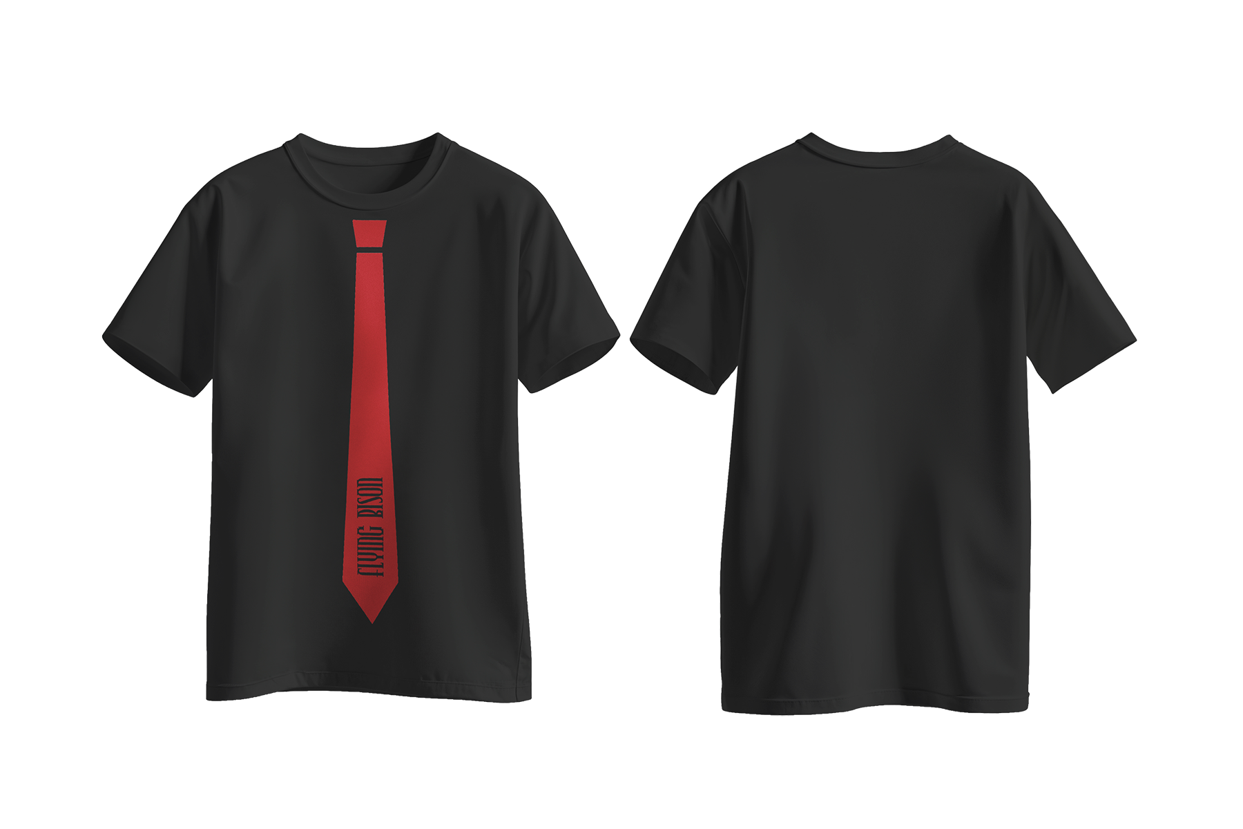 Flying Bison Tee —  tie