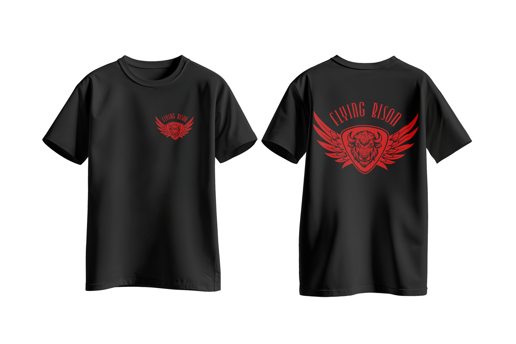 Flying Bison Tee — Mix